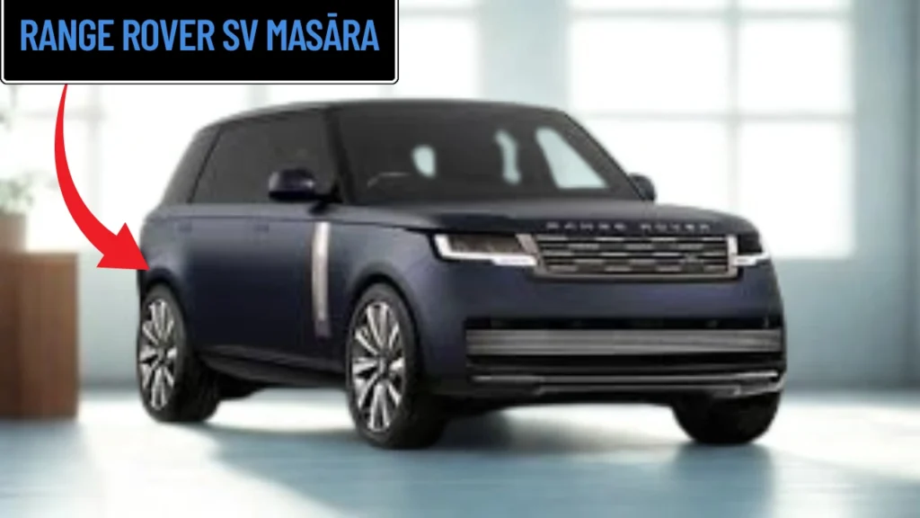 Limitd to Just 12 Models in the World - Range Rover SV Masāra Edition Now in India